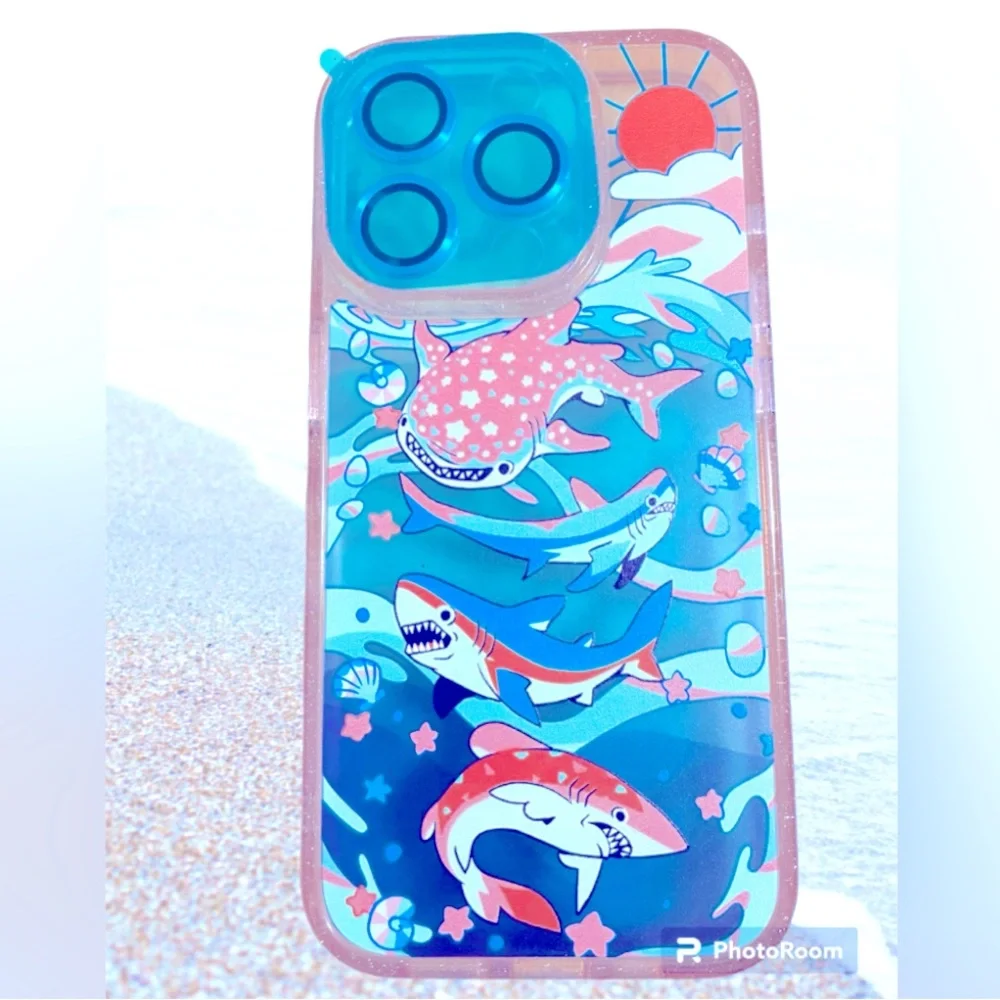 🔥HOST PICK!!! iphone 15 pro shark case🔥